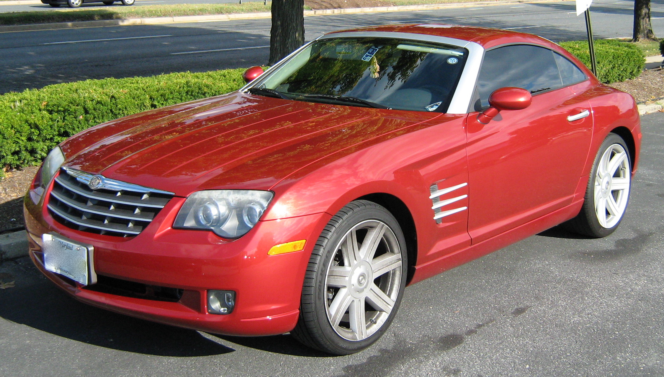 File:Chrysler Crossfire Red Coupe1.JPG - Wikimedia Commons