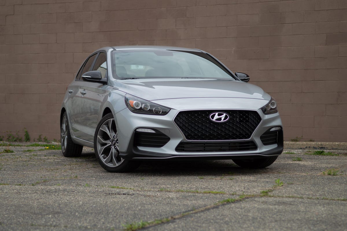 2020 Hyundai Elantra GT N-Line review: Sufficiently sporty, slightly sedate  - CNET