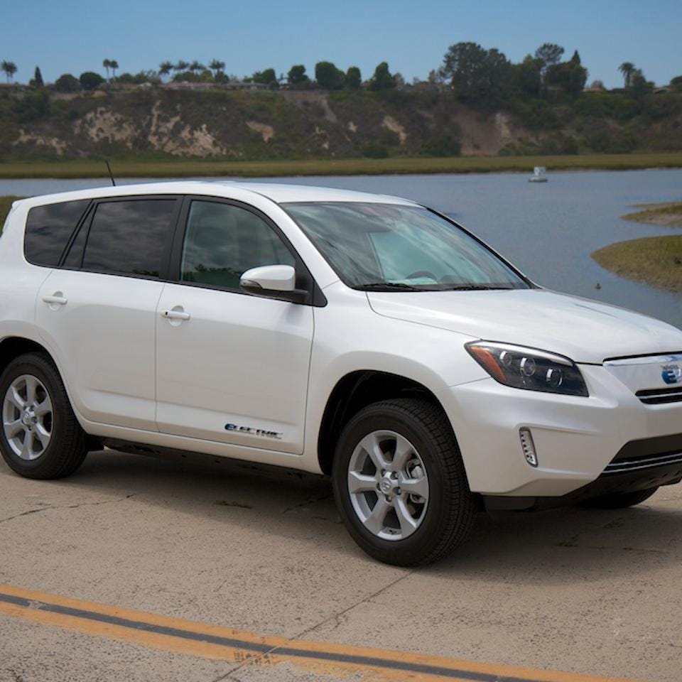 2013 Toyota RAV4 EV Test Drive and Review - Electric and Effective