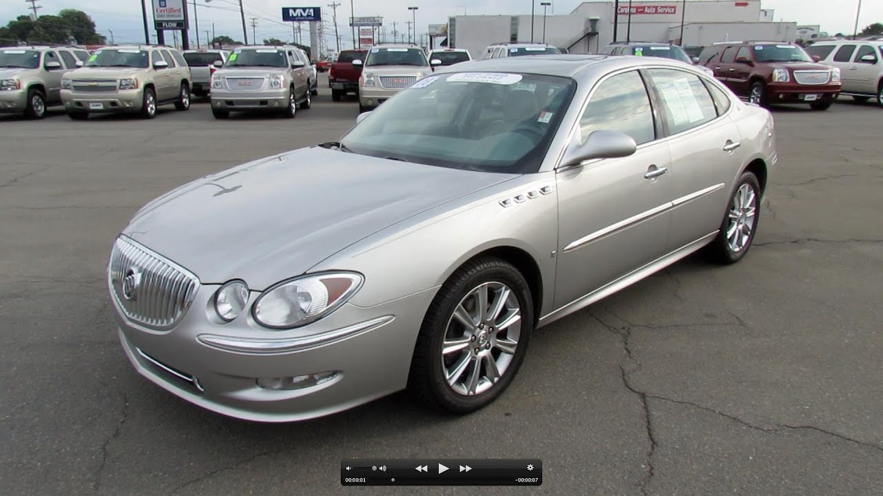 2008 Buick LaCrosse Super (5.3L V8) Start Up, Exhaust, and In Depth Review  - YouTube