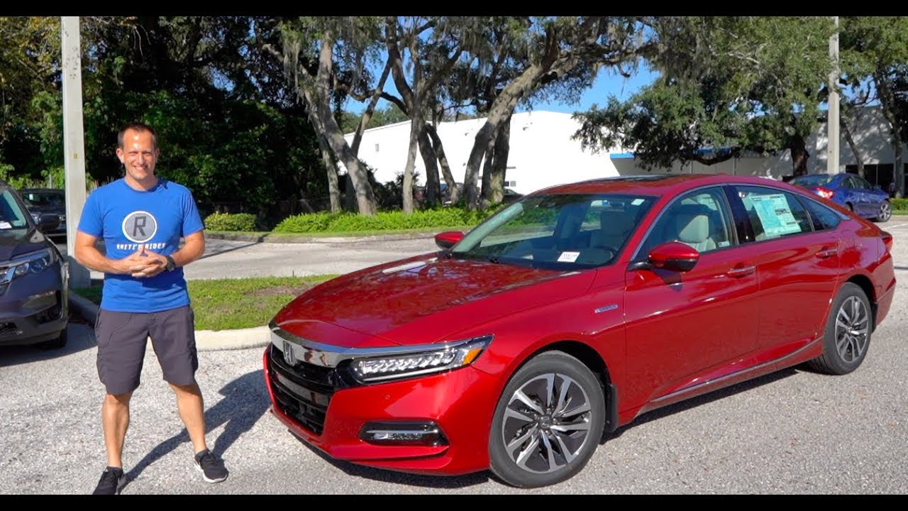 Is the 2020 Honda Accord Hybrid Touring the BEST fuel saving mid-size  sedan? - YouTube