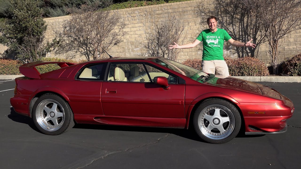 The Lotus Esprit V8 Is an Underrated Exotic Sports Car - YouTube
