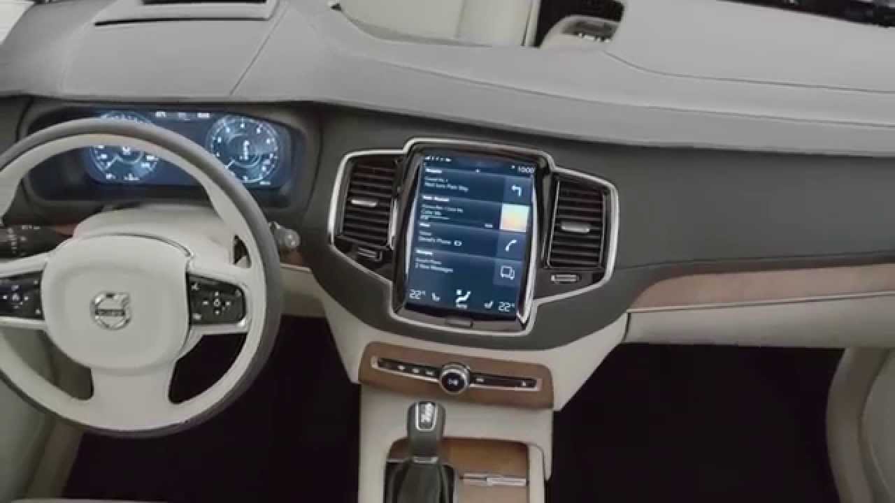The XC90: Interior - YouTube