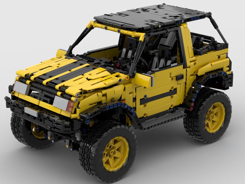 LEGO MOC Suzuki Vitara Yellow (Escudo, Sidekick, Tracker) by tonych |  Rebrickable - Build with LEGO