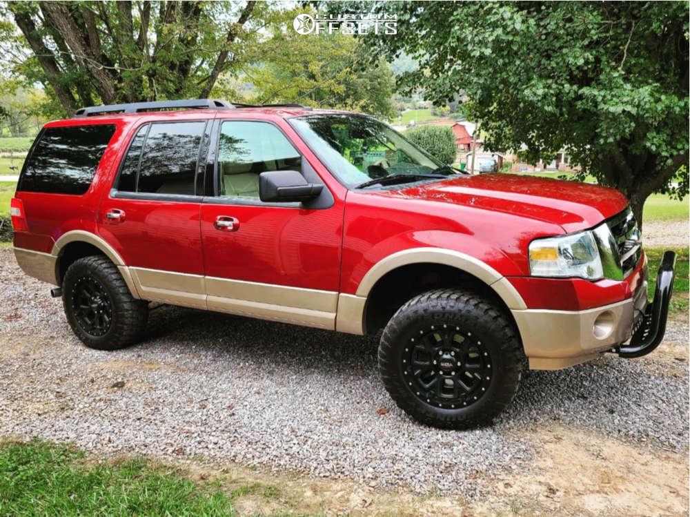 2014 Ford Expedition with 18x9 1 Ultra Xtreme X109 and 275/65R18 Ironman  All Country Mt and Suspension Lift 3" | Custom Offsets