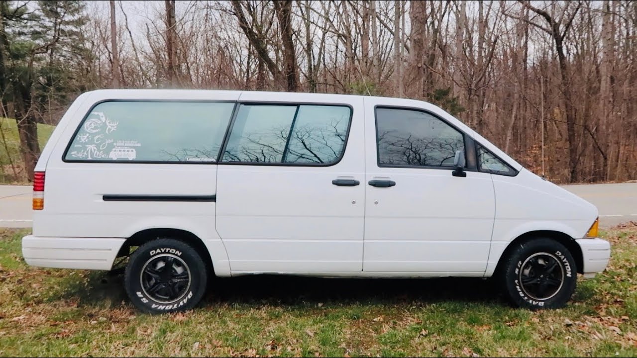 I BOUGHT A VAN to convert to a TINY HOME- 1991 Ford Aerostar - YouTube