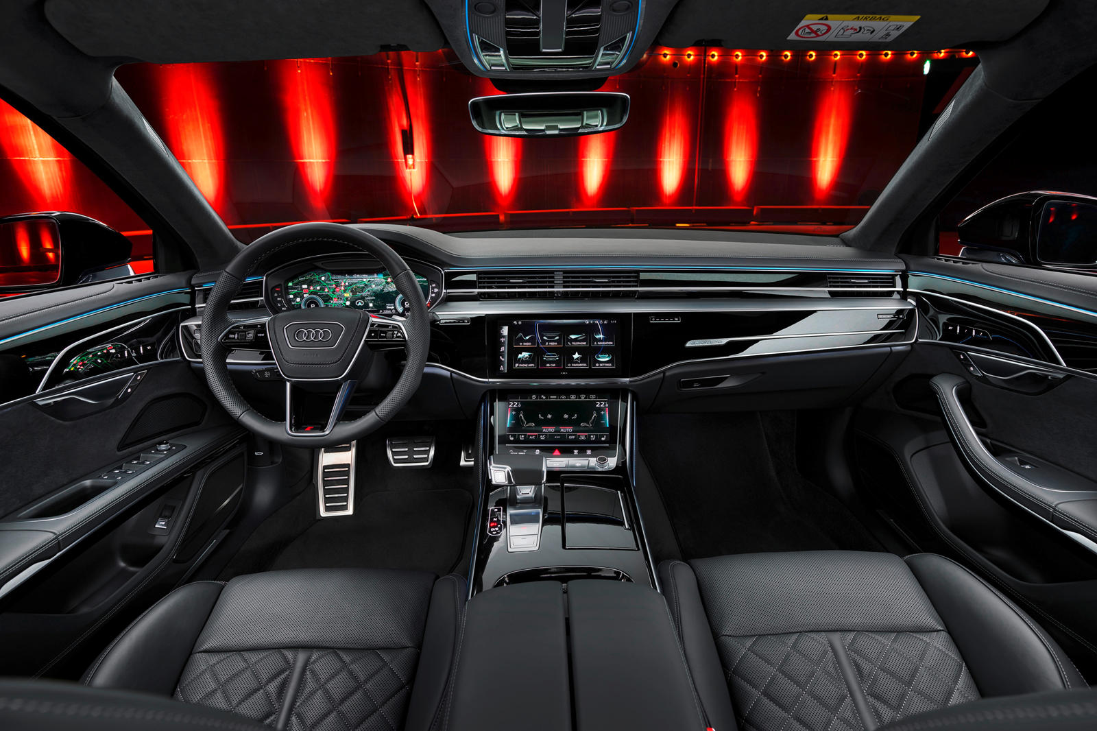 2023 Audi A8 Interior Dimensions: Seating, Cargo Space & Trunk Size -  Photos | CarBuzz