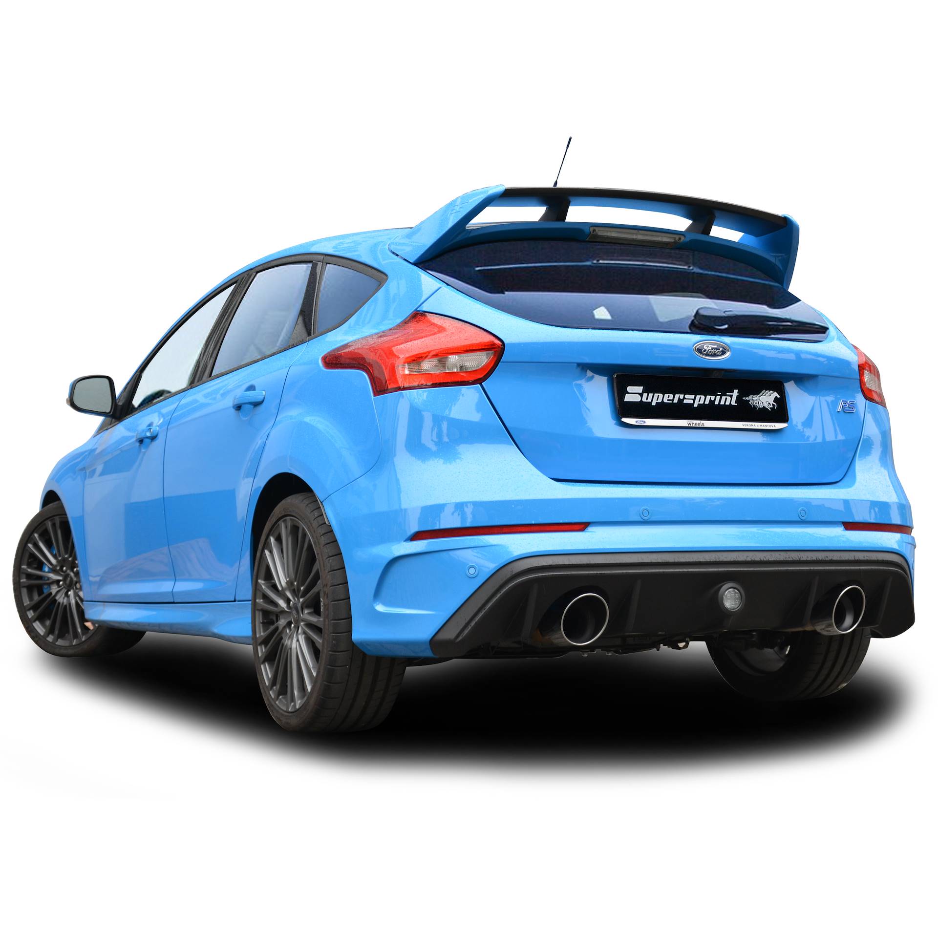 Performance sport exhaust for FORD FOCUS RS US Model, FORD FOCUS RS 2.3i  Turbo 4x4 (US Model / 350 Hp) 2015 -> 2018, Ford, exhaust systems