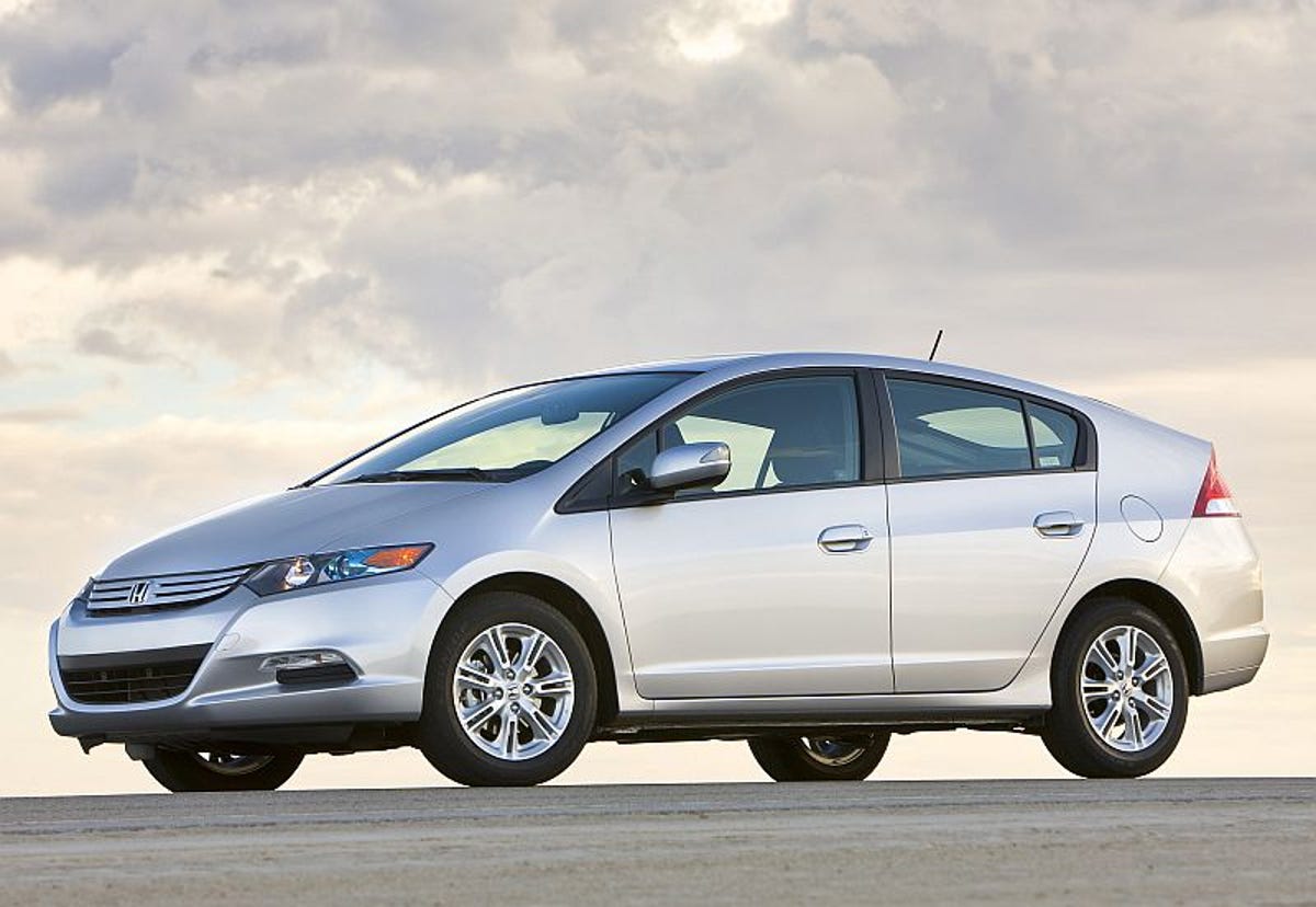 First Honda Insight photo released early - CNET
