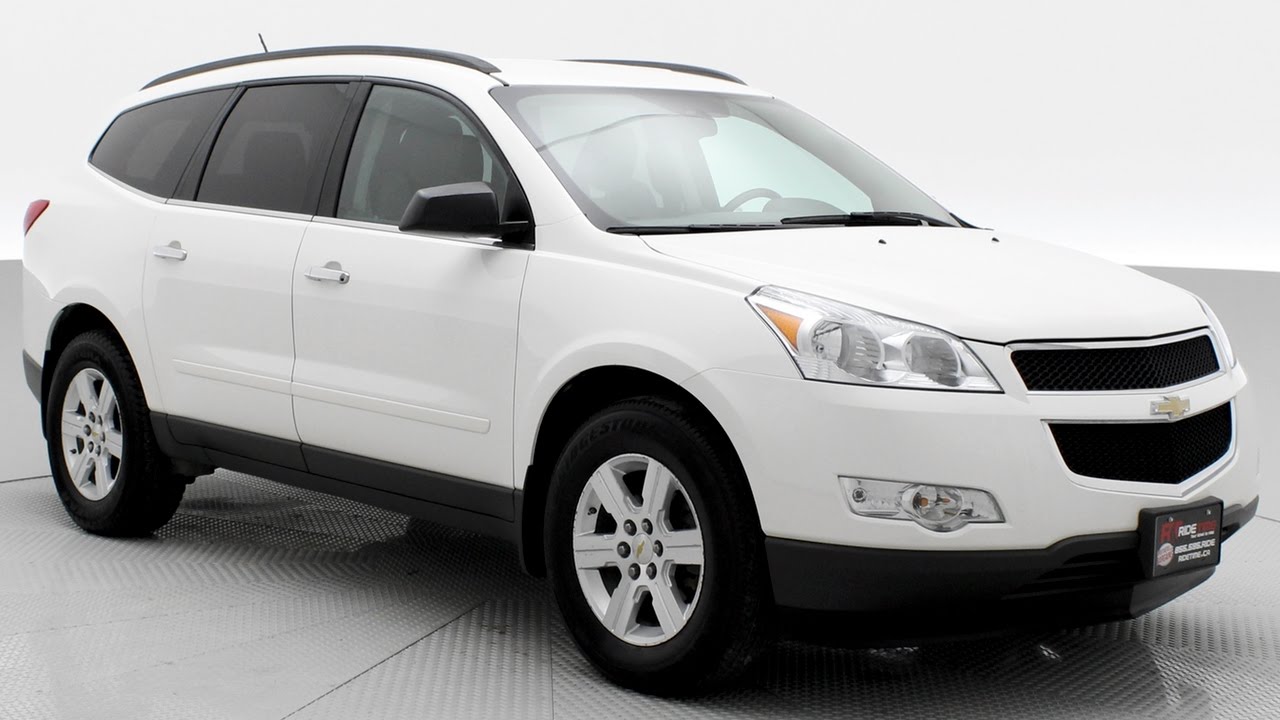 2012 Chevrolet Traverse LT AWD - Does it really seat 8 people? |  ridetime.ca - YouTube