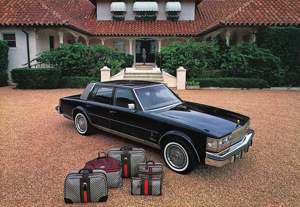 Oh Dear… The Gucci Cadillac Seville Is What Happens When Fashion And Cars  Collide - Dyler