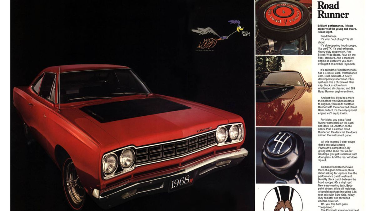 Screamingest new-car deal ever: the 1968 Plymouth Road Runner