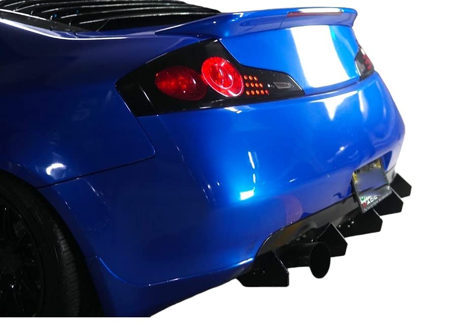 Amazon.com: Authority Motorsport Rear Diffuser 5 Piece Kit V1 Compatible  with Infiniti G35 2003, 2004, 2005, 2006 and 2007 : Automotive
