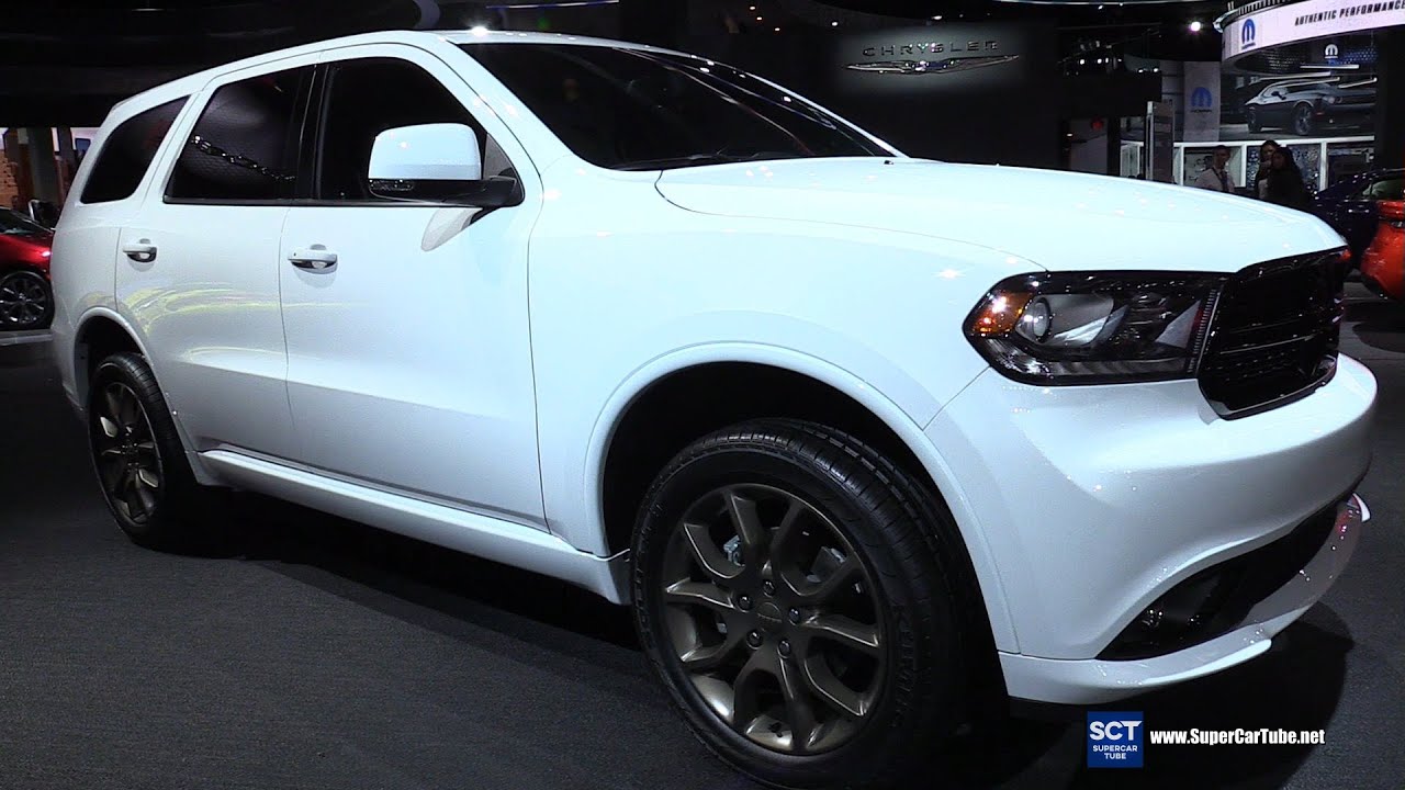 2016 Dodge Durango V8 AWD - Exterior and Interior Walkaround - 2016 Detroit  Auto Show - YouTube