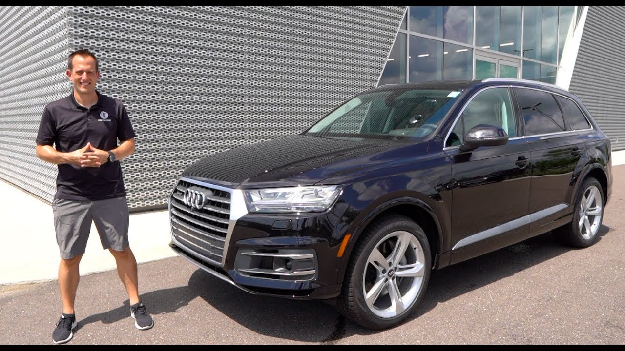 Is the 2019 Audi Q7 the MOST useable LUXURY 3-row SUV? - YouTube
