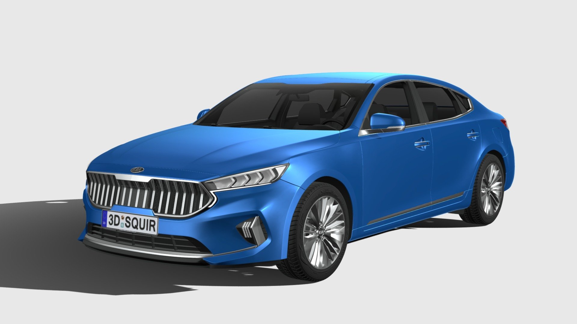 Kia Cadenza 2020 - Buy Royalty Free 3D model by SQUIR3D (@SQUIR3D) [32366d0]