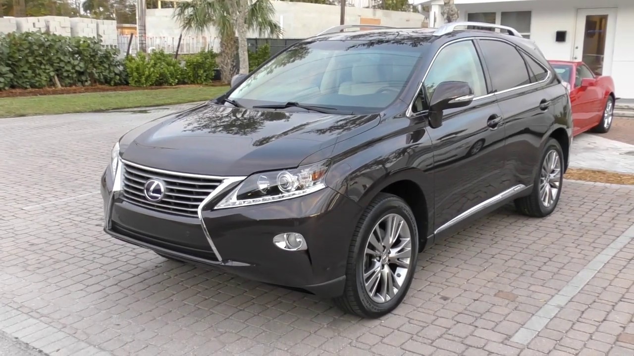 SOLD* 2013 Lexus RX450h is so soft and quiet, you won't even know it's  there - YouTube